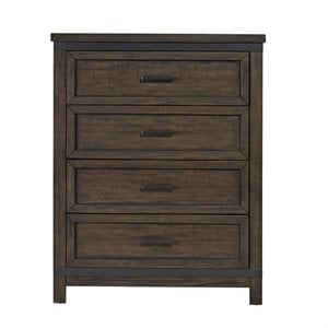 thornwood hills dark gray 4 drawer chest