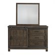 Thornwood Hills Dark Gray Dresser & Mirror