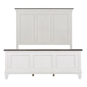 allyson park white queen panel bed