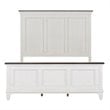 Allyson Park White Queen Panel Bed