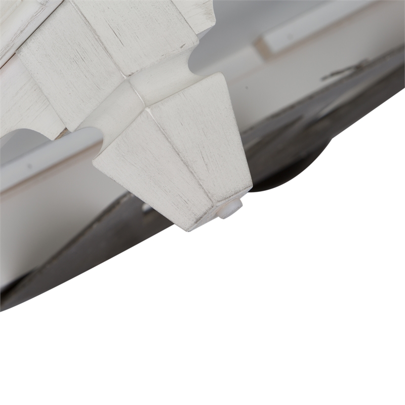 Allyson Park White 5 Drawer Chest