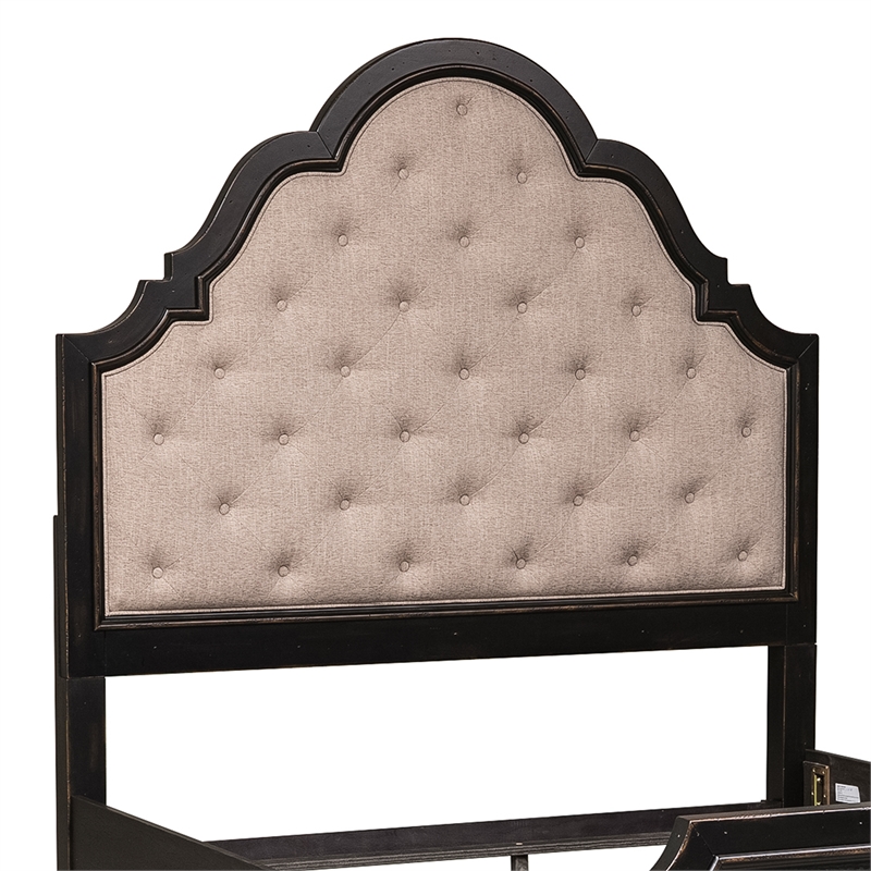 Chesapeake Black King Uph Headboard | Cymax Business