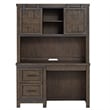 Thornwood Hills Dark Gray 2 Piece Desk Set