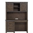 Thornwood Hills Dark Gray 2 Piece Desk Set