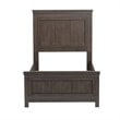 Thornwood Hills Dark Gray Twin Panel Bed