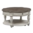Magnolia Manor White 3 Piece Set (1-Cocktail 2-End Tables)