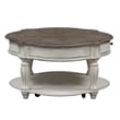 Magnolia Manor White 3 Piece Set (1-Cocktail 2-End Tables)