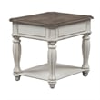 Magnolia Manor White 3 Piece Set (1-Cocktail 2-End Tables)
