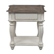 Magnolia Manor White 3 Piece Set (1-Cocktail 2-End Tables)