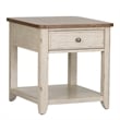 Farmhouse Reimagined White 3 Piece Set (1-Cocktail 2-End Tables)