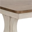 Farmhouse Reimagined White 3 Piece Set (1-Cocktail 2-End Tables)