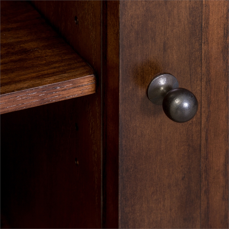 Lake House Dark Brown TV Console