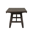 Liberty Furniture Double Bridge 5 Piece Trestle Dining Table Set - Brown