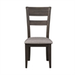 Double Bridge Dark Brown 6 Piece Trestle Table Set