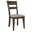 Double Bridge Dark Brown 6 Piece Trestle Table Set