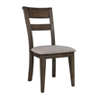 Double Bridge Dark Brown 7 Piece Trestle Table Set