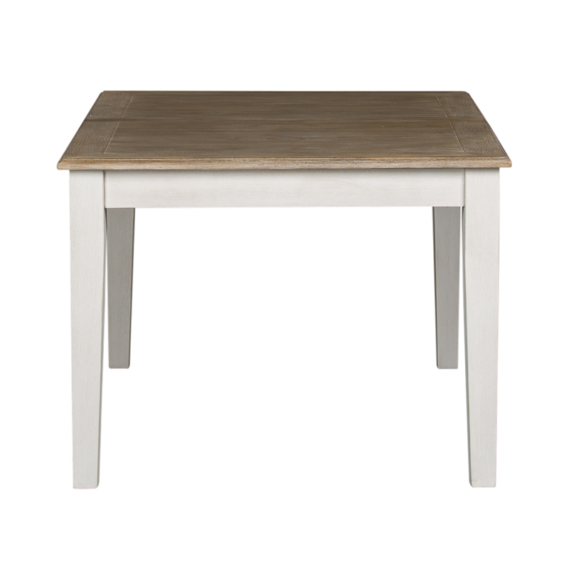 Summerville White 7 Piece Rectangular Table Set