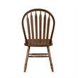 Carolina Crossing Medium Brown 5 Piece Pedestal Table Set