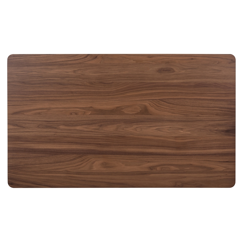 Space Savers Medium Brown 5 Piece Rectangular Table Set