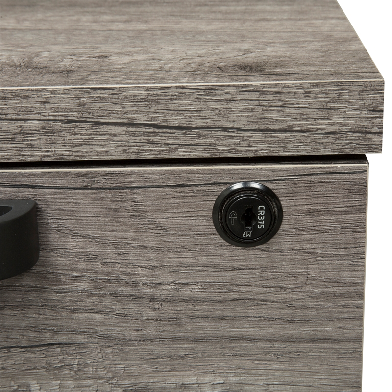 Tanners Creek Medium Gray 2 Piece Desk Set