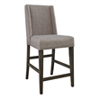 Liberty Furniture Double Bridge Dark Brown Upholstered Counter Chair (RTA)
