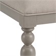 Liberty Furniture Summer House Bench (RTA) in Light Gray