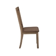 Liberty Furniture Sun Valley Slat Back Side Chair (RTA) Sandstone/Brown