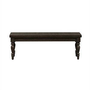 Harvest Home Black Backless Bench (RTA)