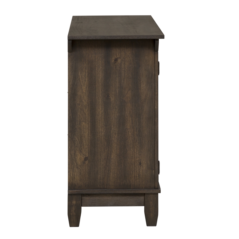 Double Bridge Dark Brown Sideboard