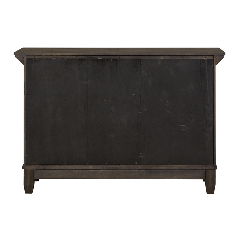 Double Bridge Dark Brown Sideboard
