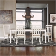 Liberty Furniture Summerville Rectangular Leg Dining Table - White