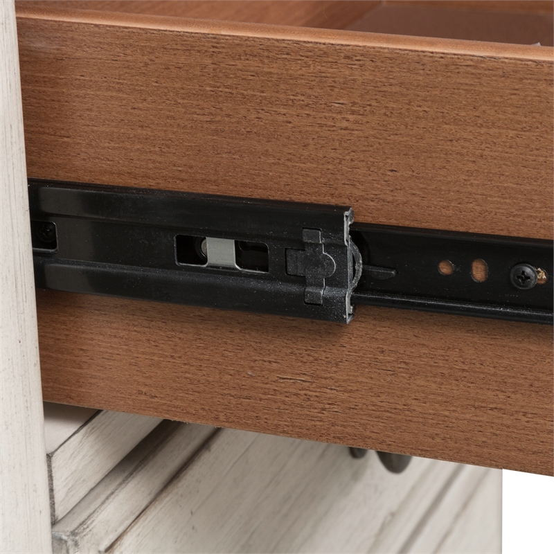 Farmhouse Reimagined White Dresser & Mirror