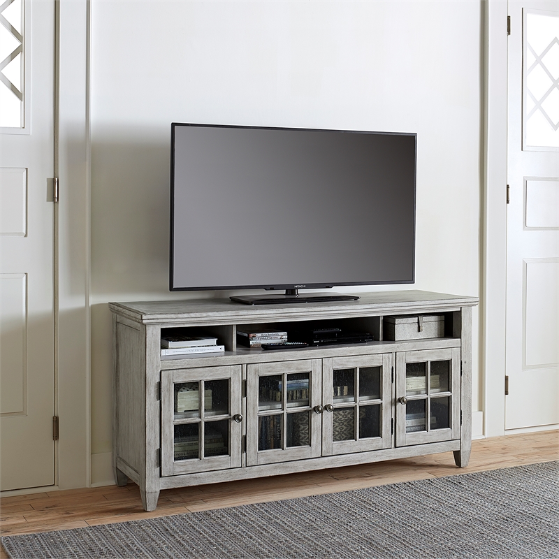 Heartland White Entertainment TV Stand