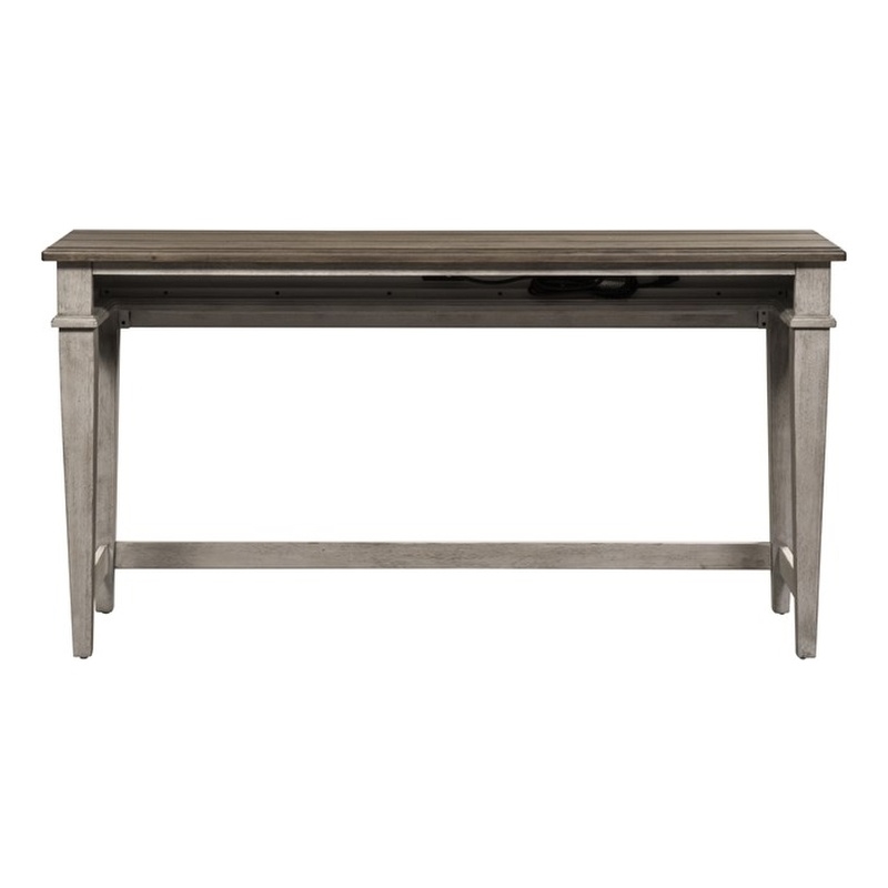 Heartland Off White Wood Console Bar Table
