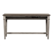 Heartland Off White Wood Console Bar Table
