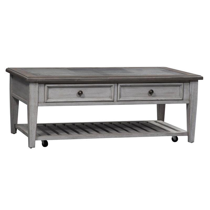 Heartland Off White Wood 3 Piece Set