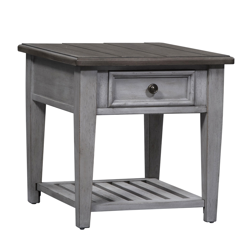 Heartland Off White Wood 3 Piece Set