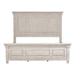 Liberty Furniture Heartland King Panel Bed - Antique White