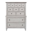 Heartland White 5 Drawer Chest