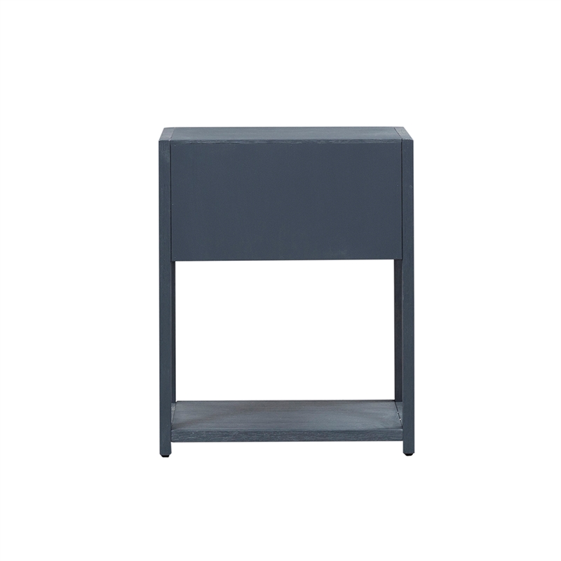 Liberty Furniture East End 1 Shelf Accent Table - Navy
