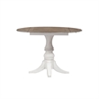Liberty Furniture Magnolia Manor Drop Leaf Table - Antique White