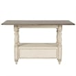 Liberty Furniture Magnolia Manor Antique White Gathering Table