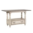 Liberty Furniture Magnolia Manor Antique White Gathering Table