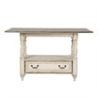 Liberty Furniture Magnolia Manor Antique White Gathering Table