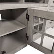 Heartland White Entertainment Center