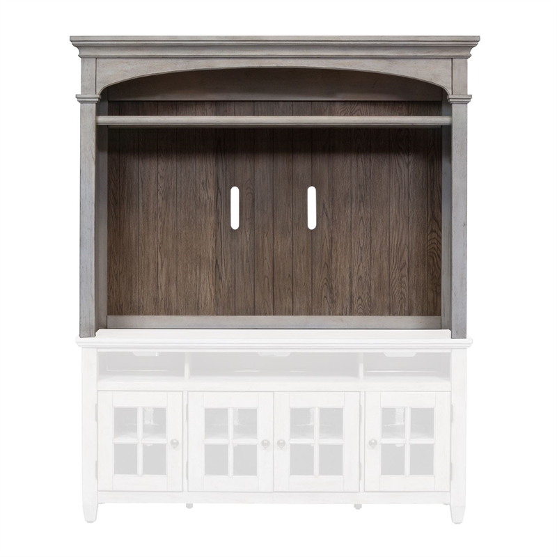 Heartland White Entertainment Center