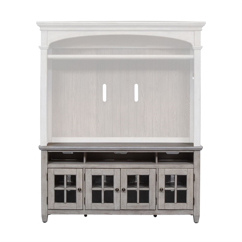 Heartland White Entertainment Center