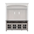 Heartland White Entertainment Center