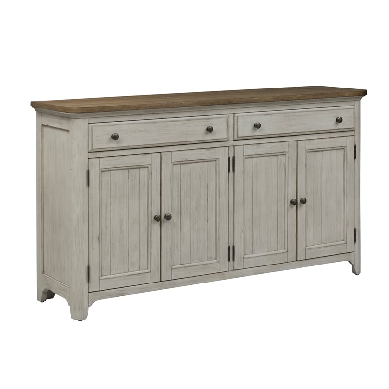 Farmhouse Reimagined White Server