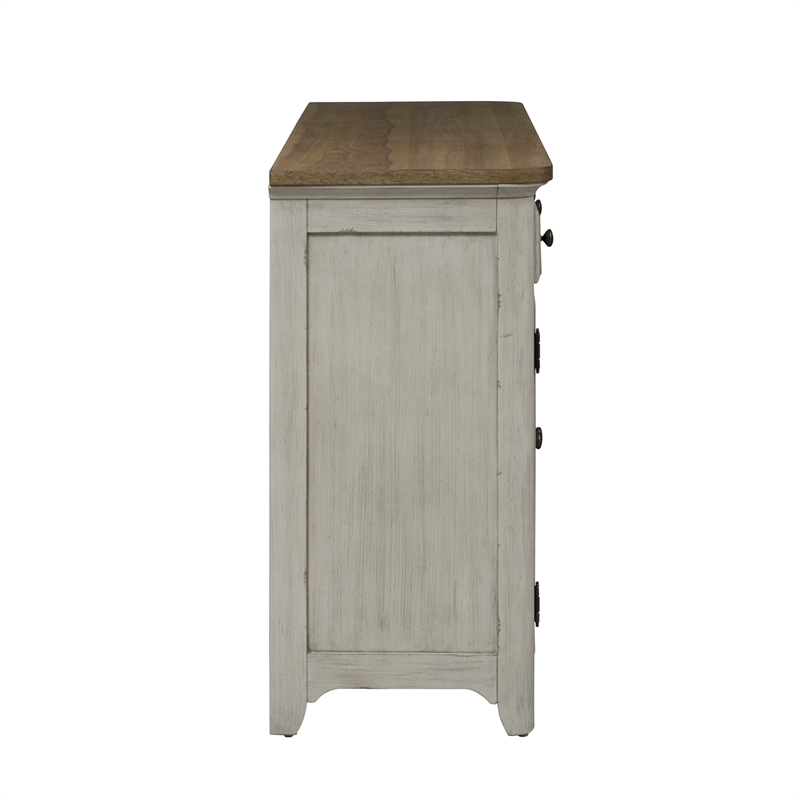 Farmhouse Reimagined White Server